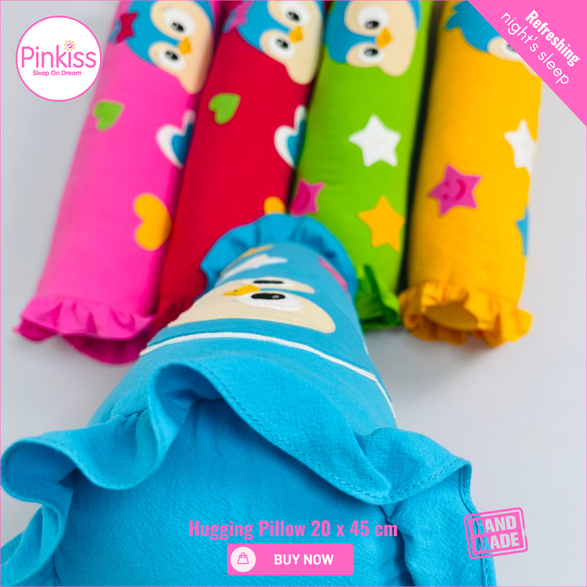 Hugging Pillowcase – Soft, Playful & Easy Care