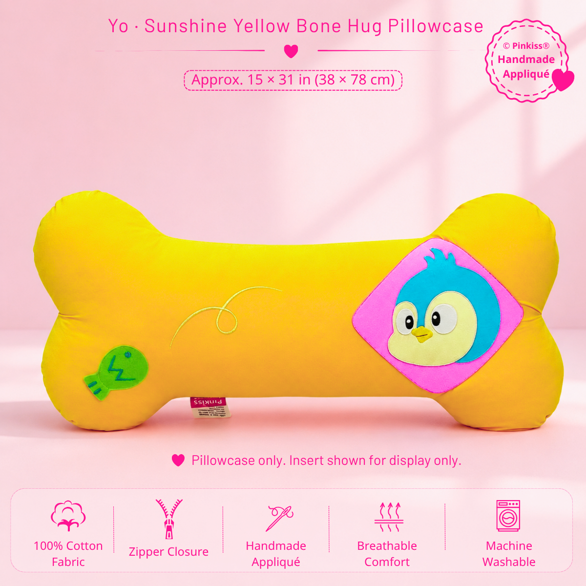 Bone Hug Pillowcase