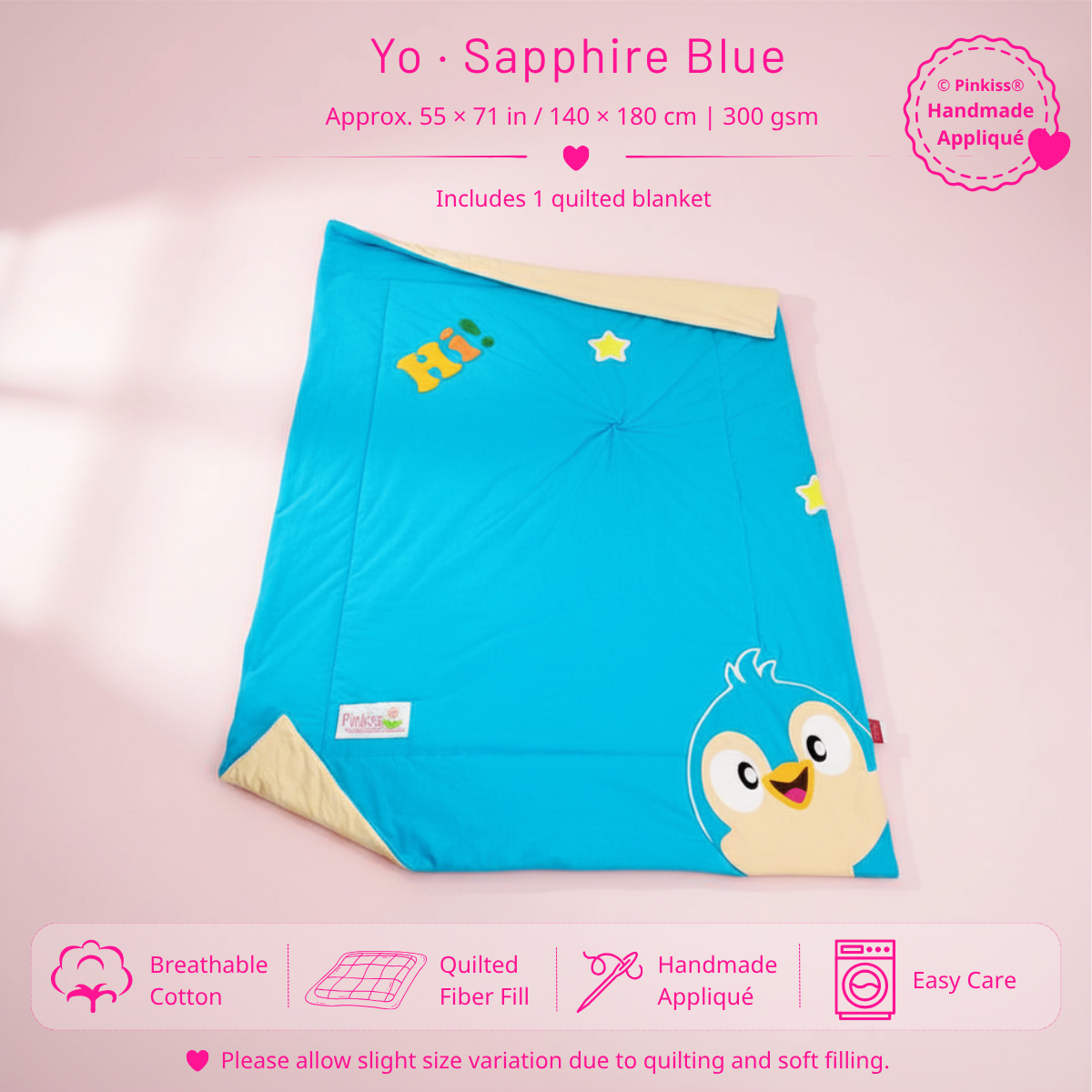 Junior Cotton Quilted Blanket