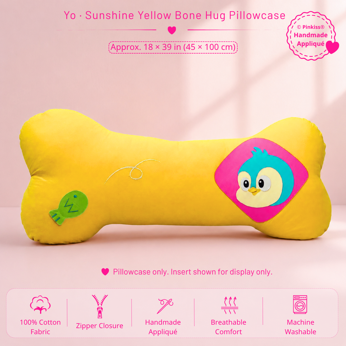 Bone Hug Pillowcase