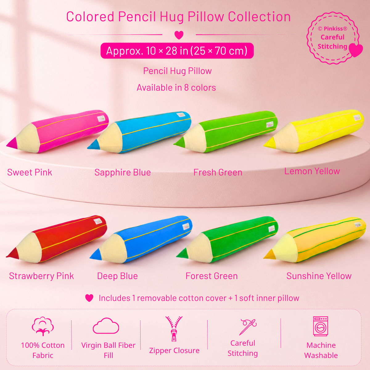 Pencil Hug Pillow