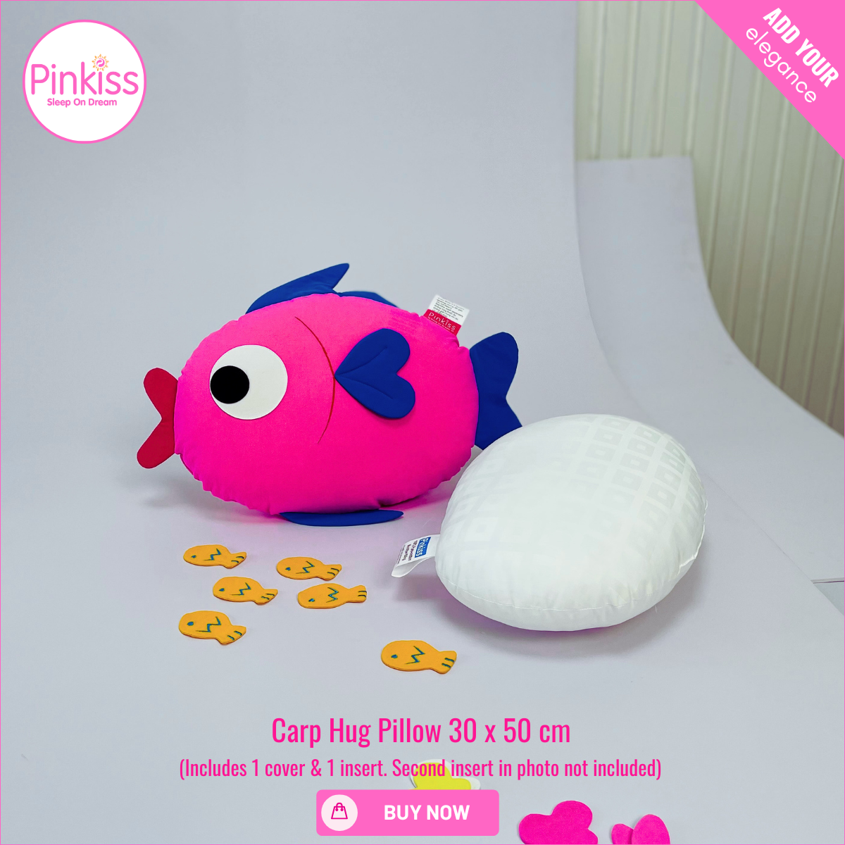 Carp Hug Pillow