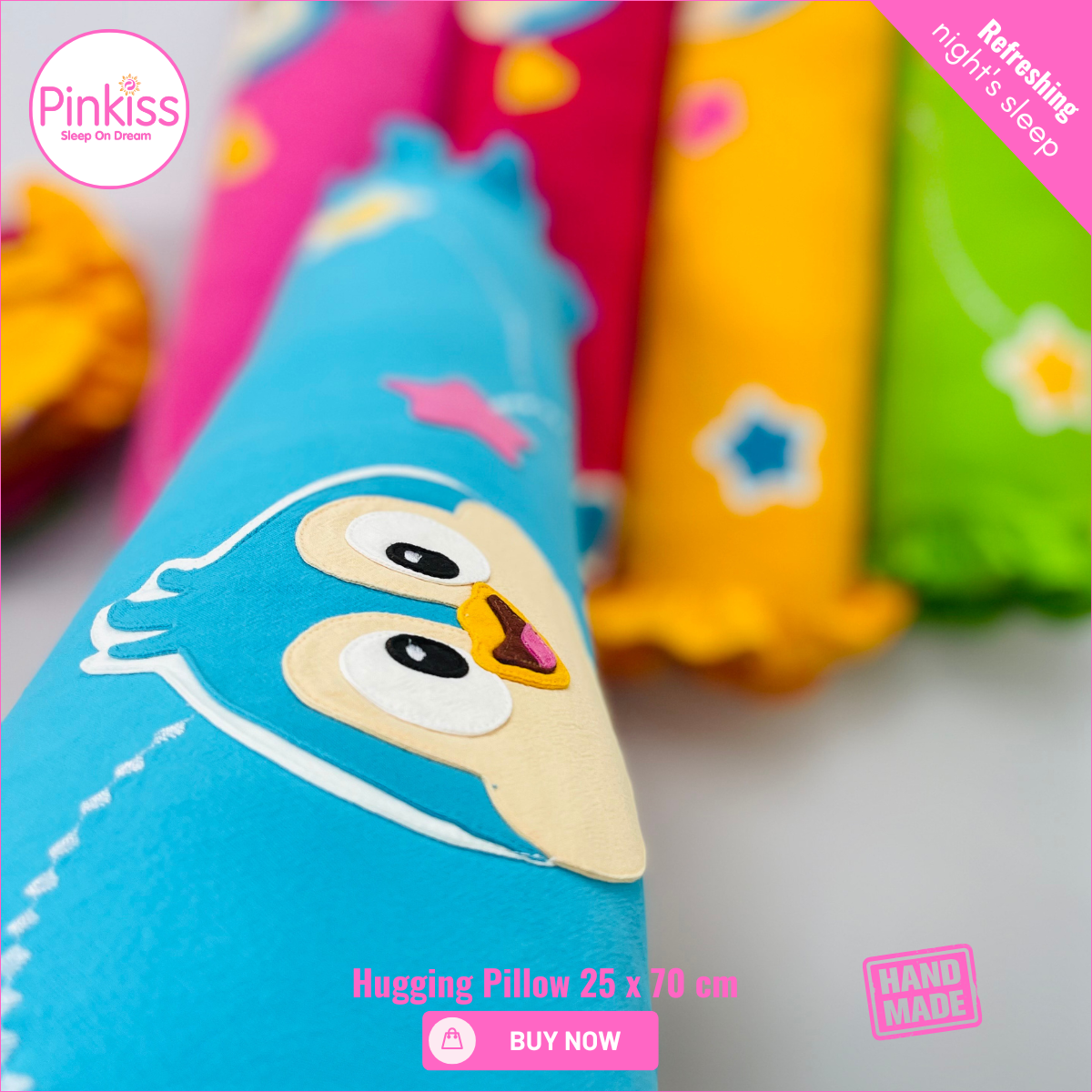 Hugging Pillowcase – Soft, Playful & Easy Care