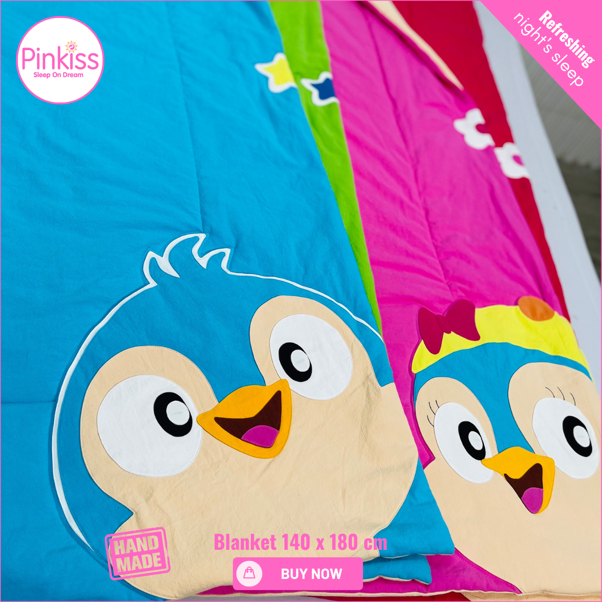 Kids Quilted Blanket – Soft, Warm & Dreamy Comfort