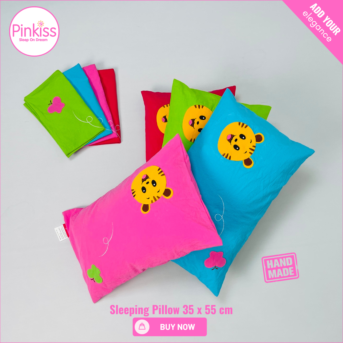 Kids Sleep Pillow – Comfy, Playful & Supportive