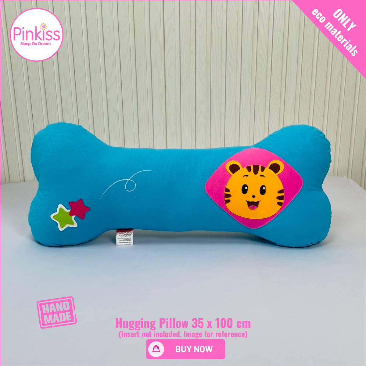 Bone-Shaped Hugging Pillowcase XL – 35 x 100 cm