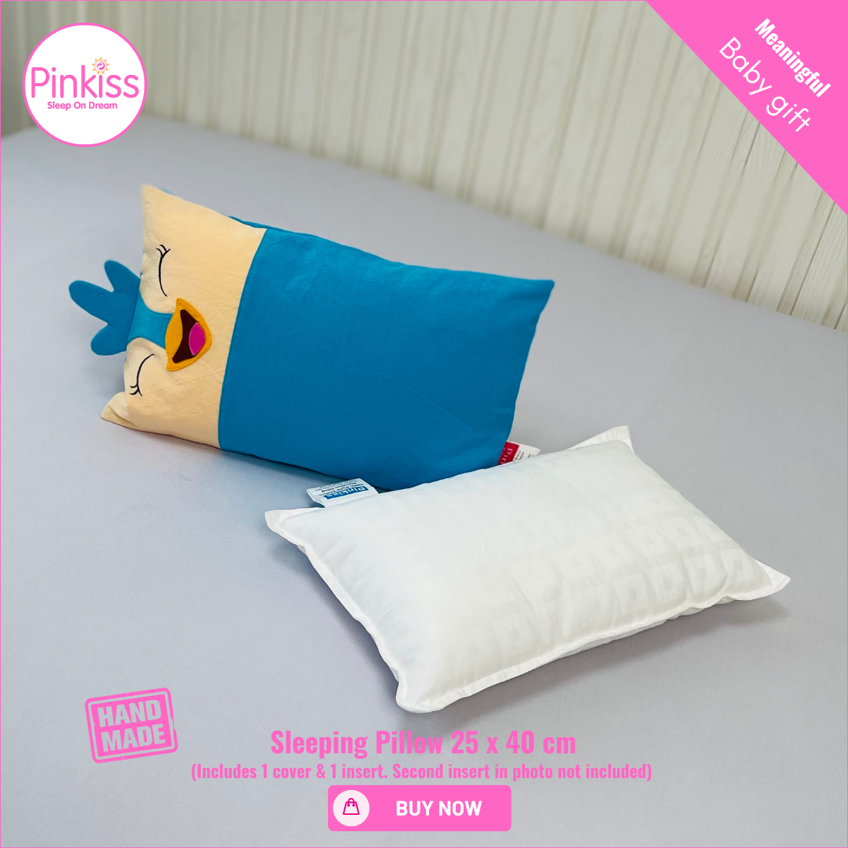 Toddler Sleep Pillow – Gentle, Playful & Supportive Comfort
