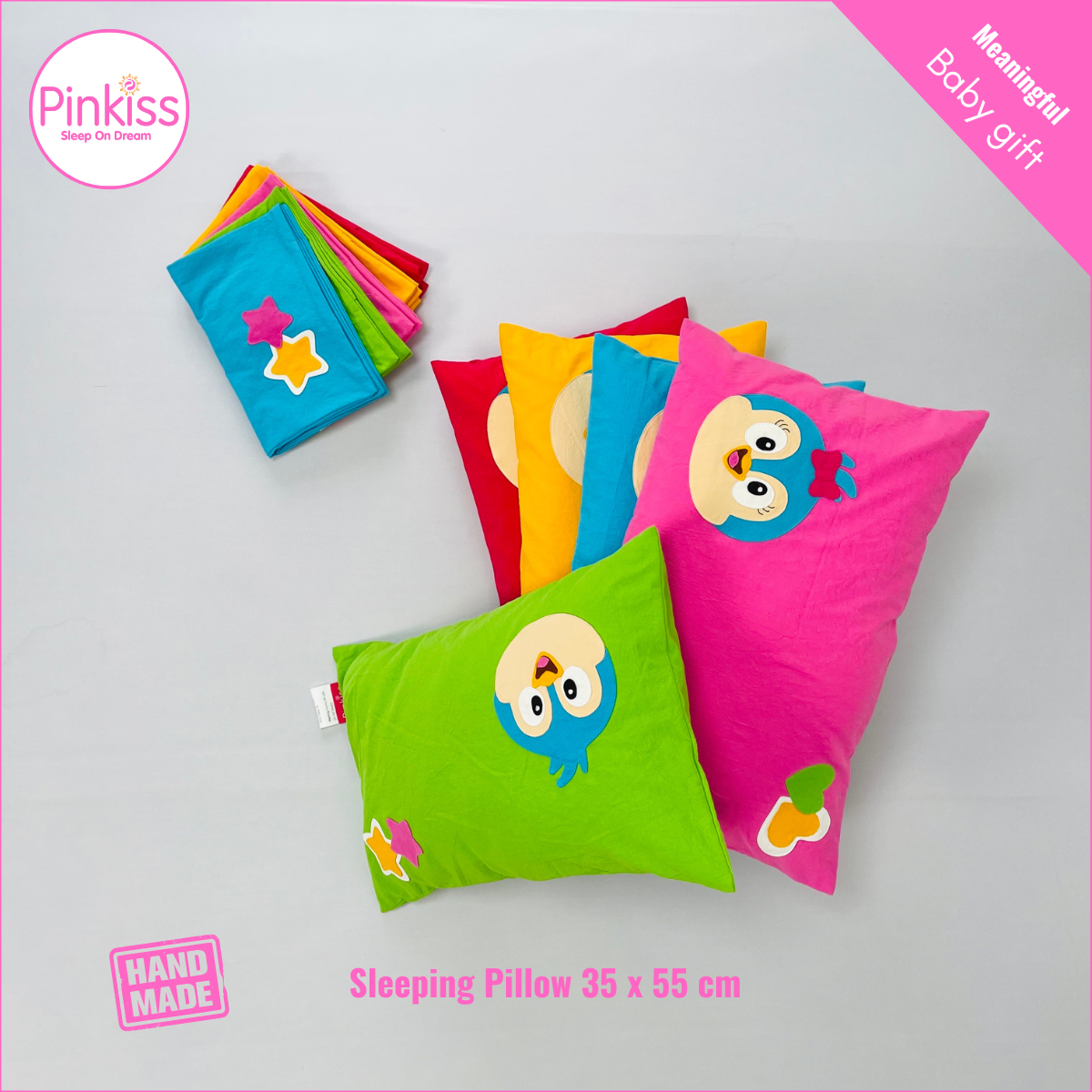 Kids Sleep Pillow – Comfy, Playful & Supportive