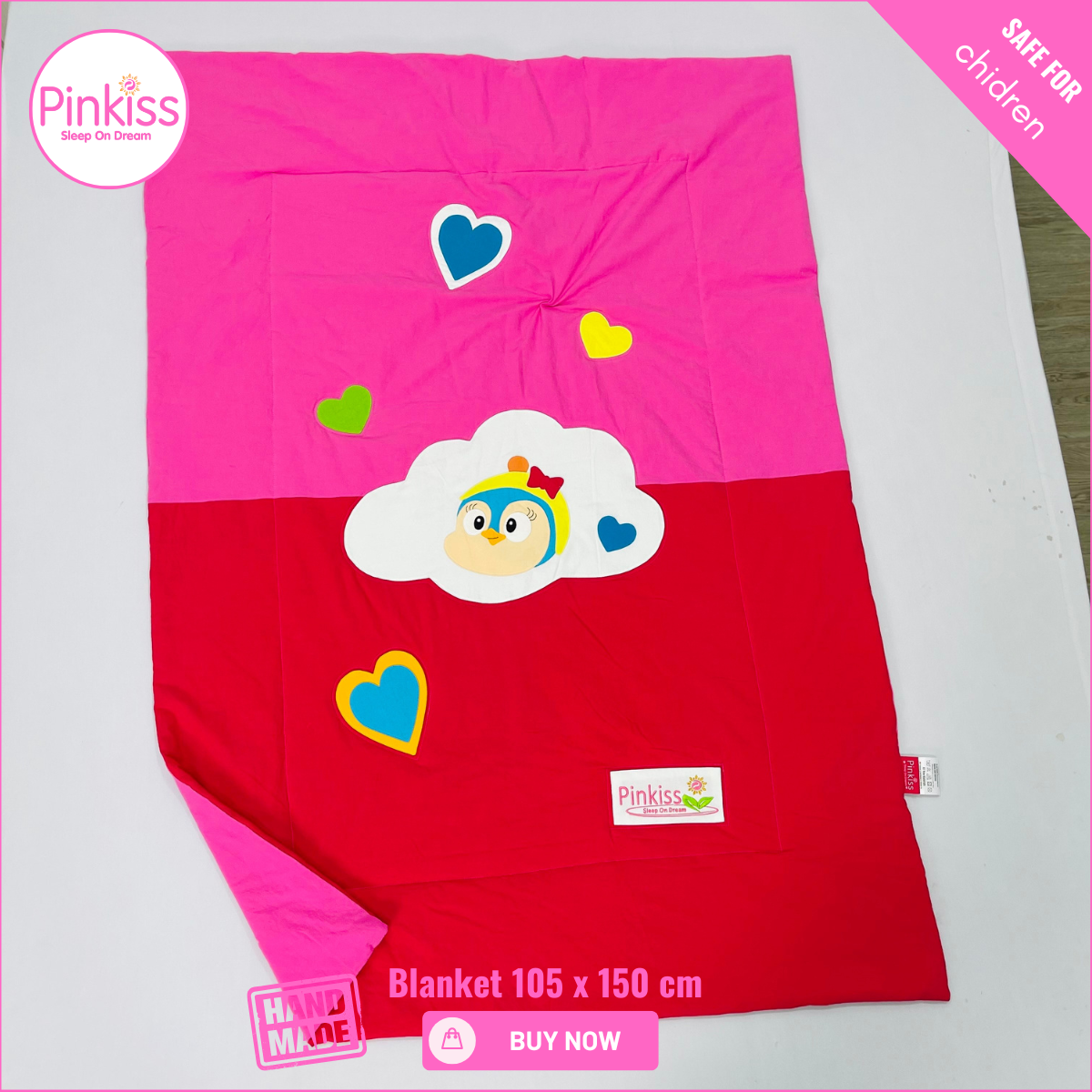 Kids Cotton Quilted Blanket