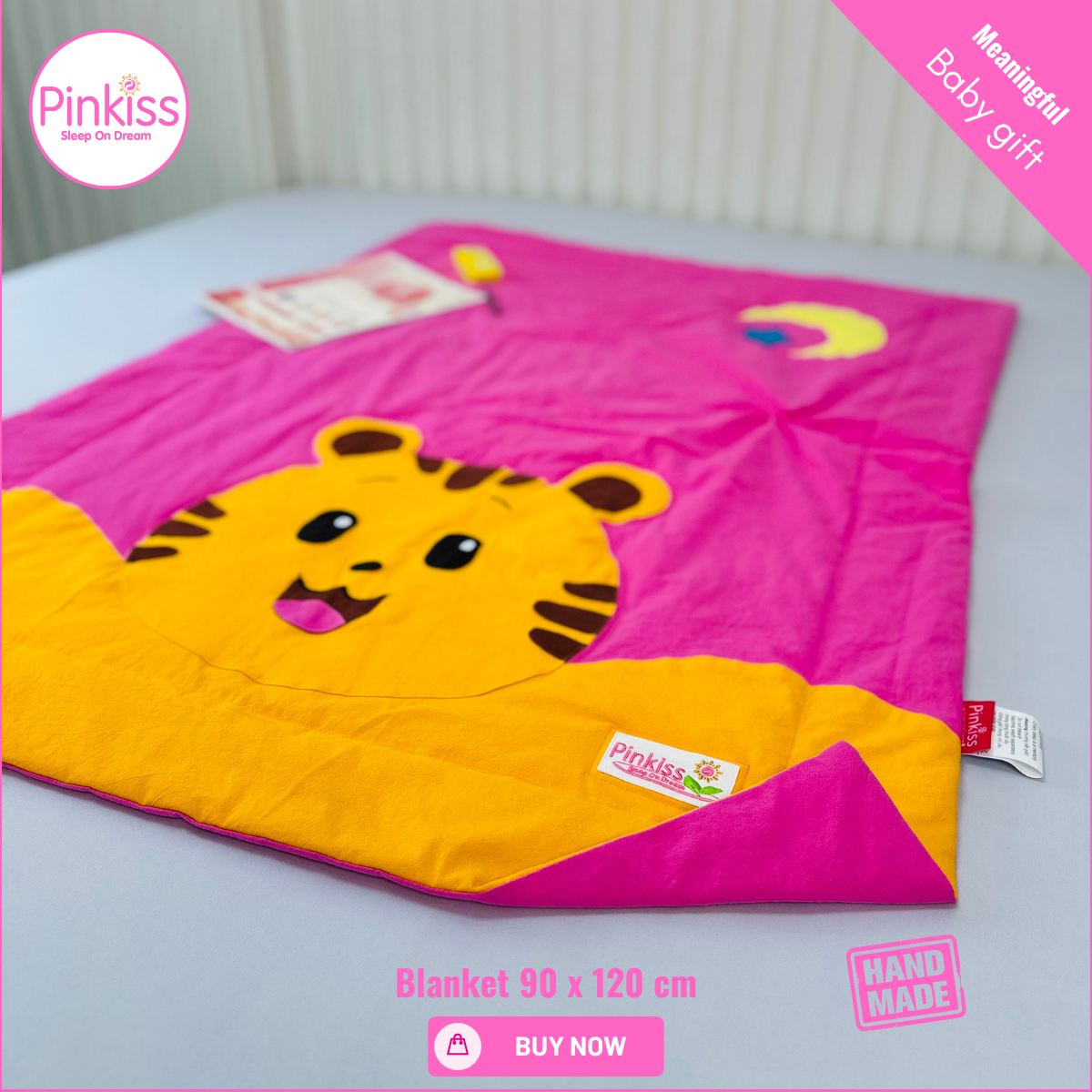 Kids Cotton Quilted Blanket