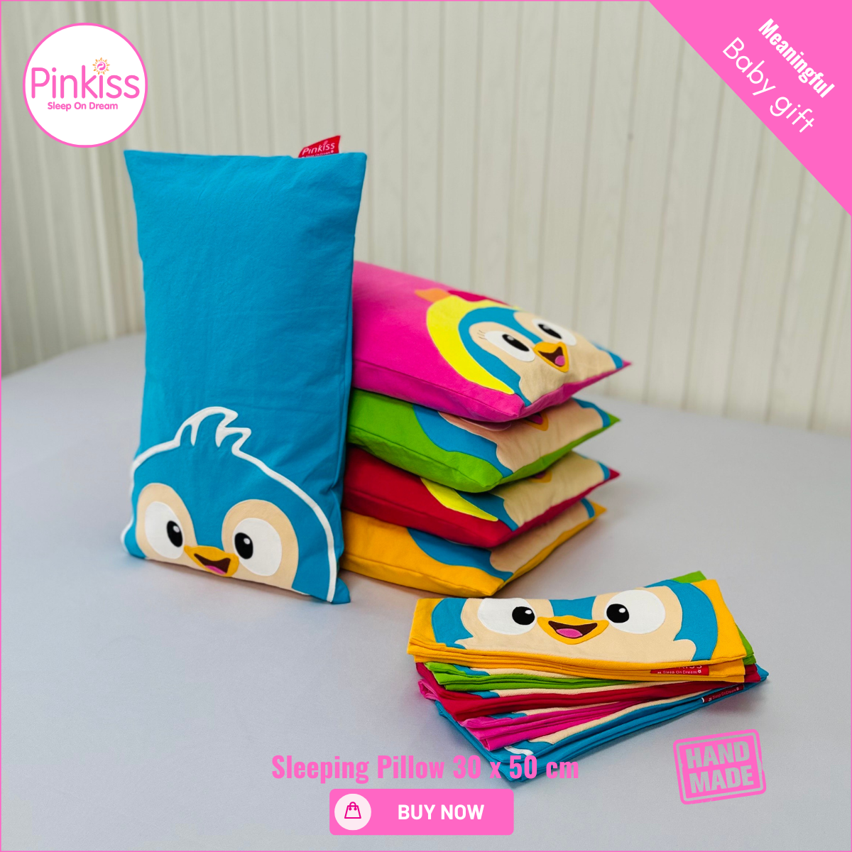 Toddler Sleep Pillow – Gentle, Playful & Supportive Comfort