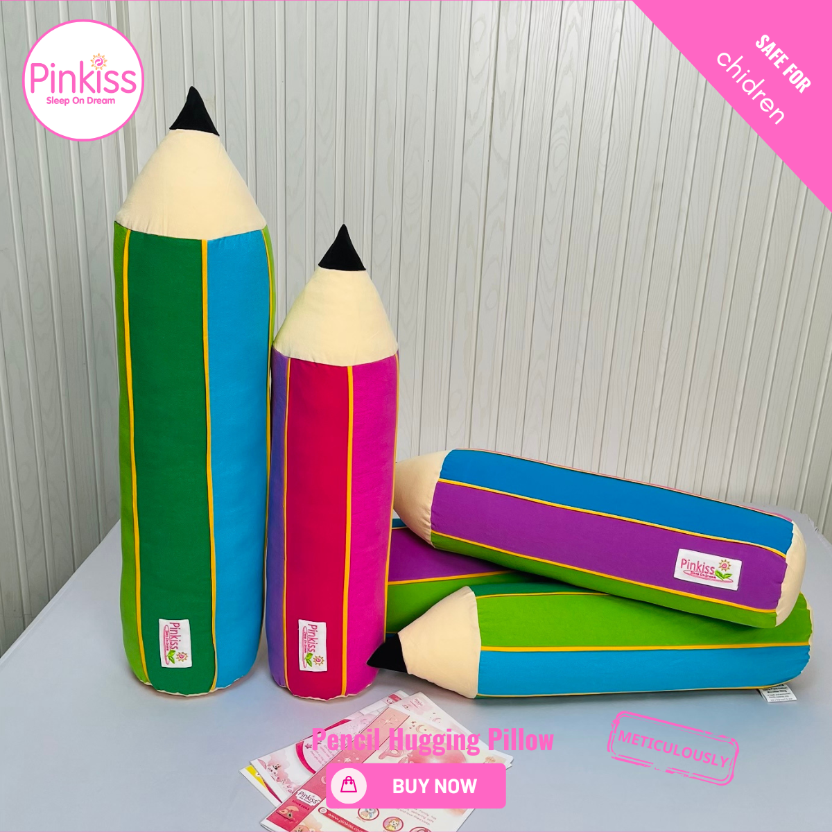 Pencil-Shaped Hugging Pillowcase