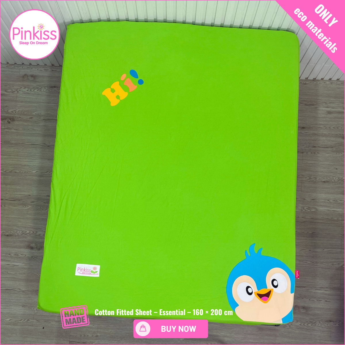 Cotton Fitted Sheet – Essential