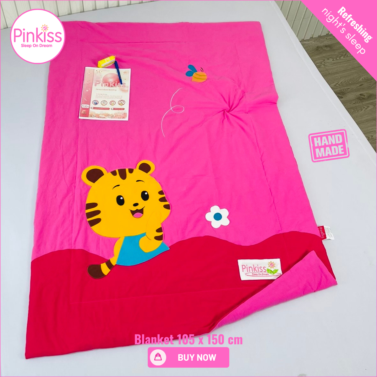 Kids Quilted Blanket – Soft, Warm & Dreamy Comfort