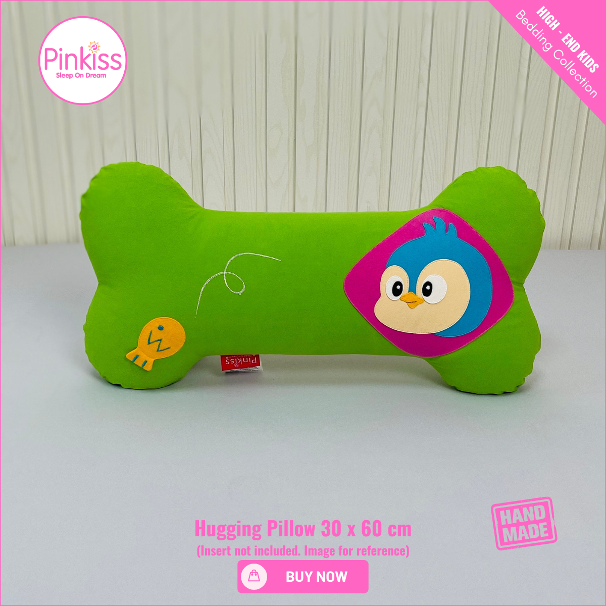 Bone-Shaped Hugging Pillowcase M – 30 x 60 cm