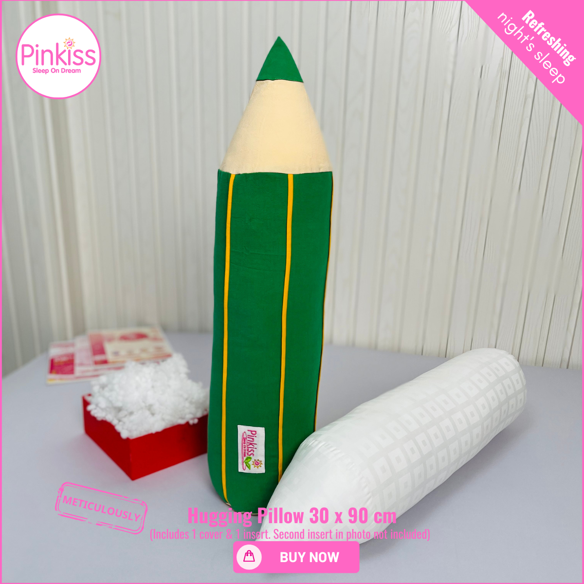 Pencil-Shaped Hugging Pillow