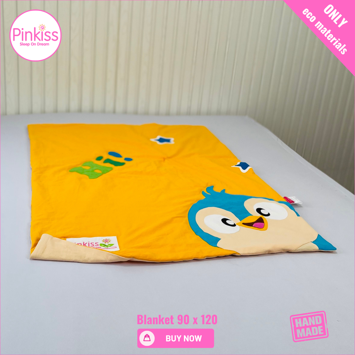 Kids Cotton Quilted Blanket