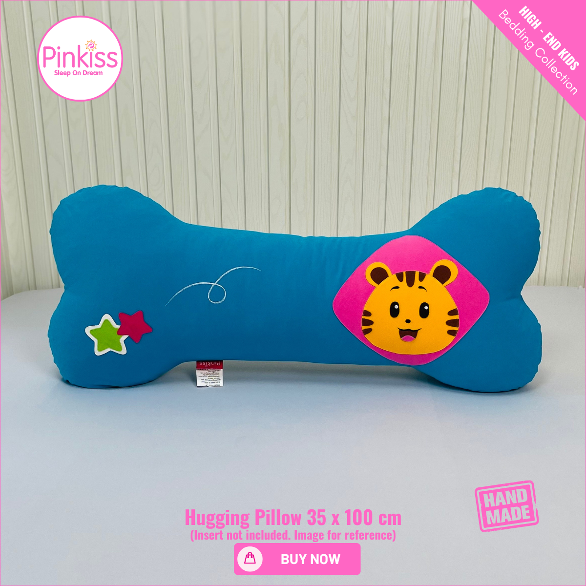 Bone-Shaped Hugging Pillowcase XL – 35 x 100 cm