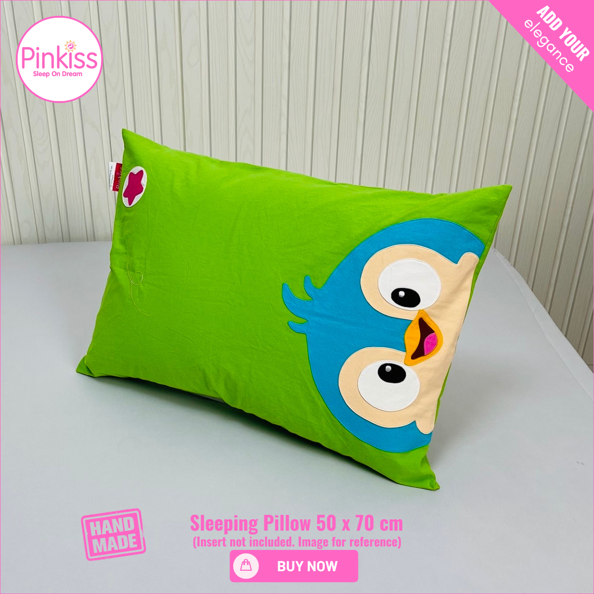 Classic Teen & Adult Pillowcase – Durable Comfort