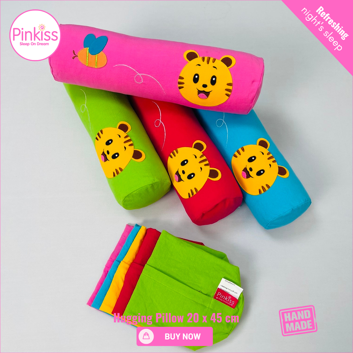 Hugging Pillowcase – Soft, Playful & Easy Care