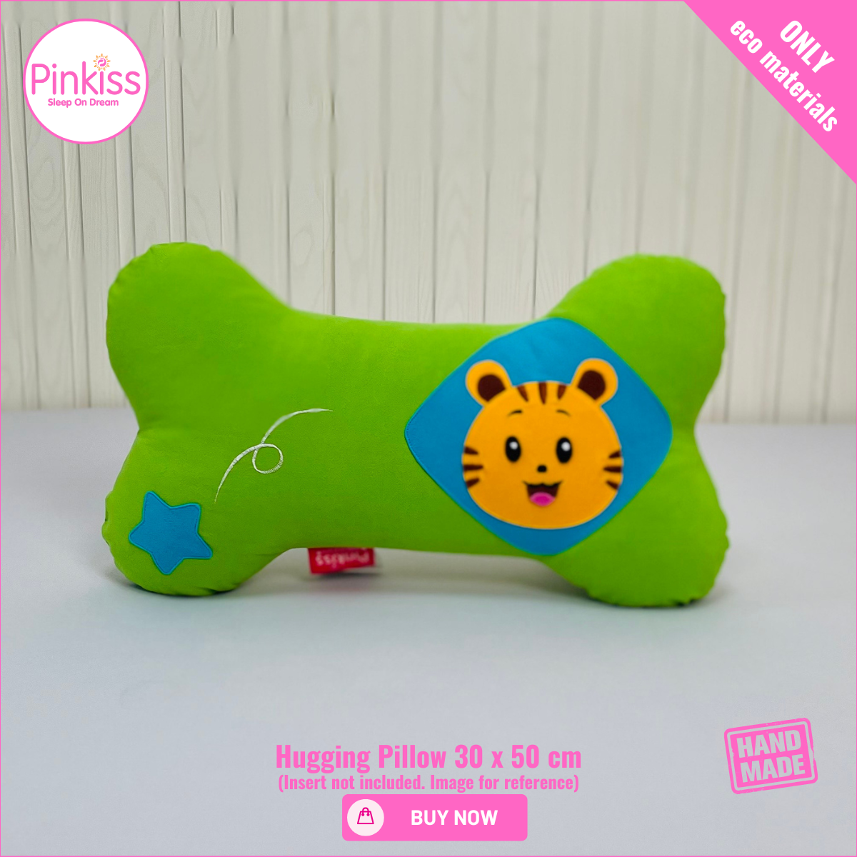 Bone-Shaped Hugging Pillowcase S – 30 x 50 cm
