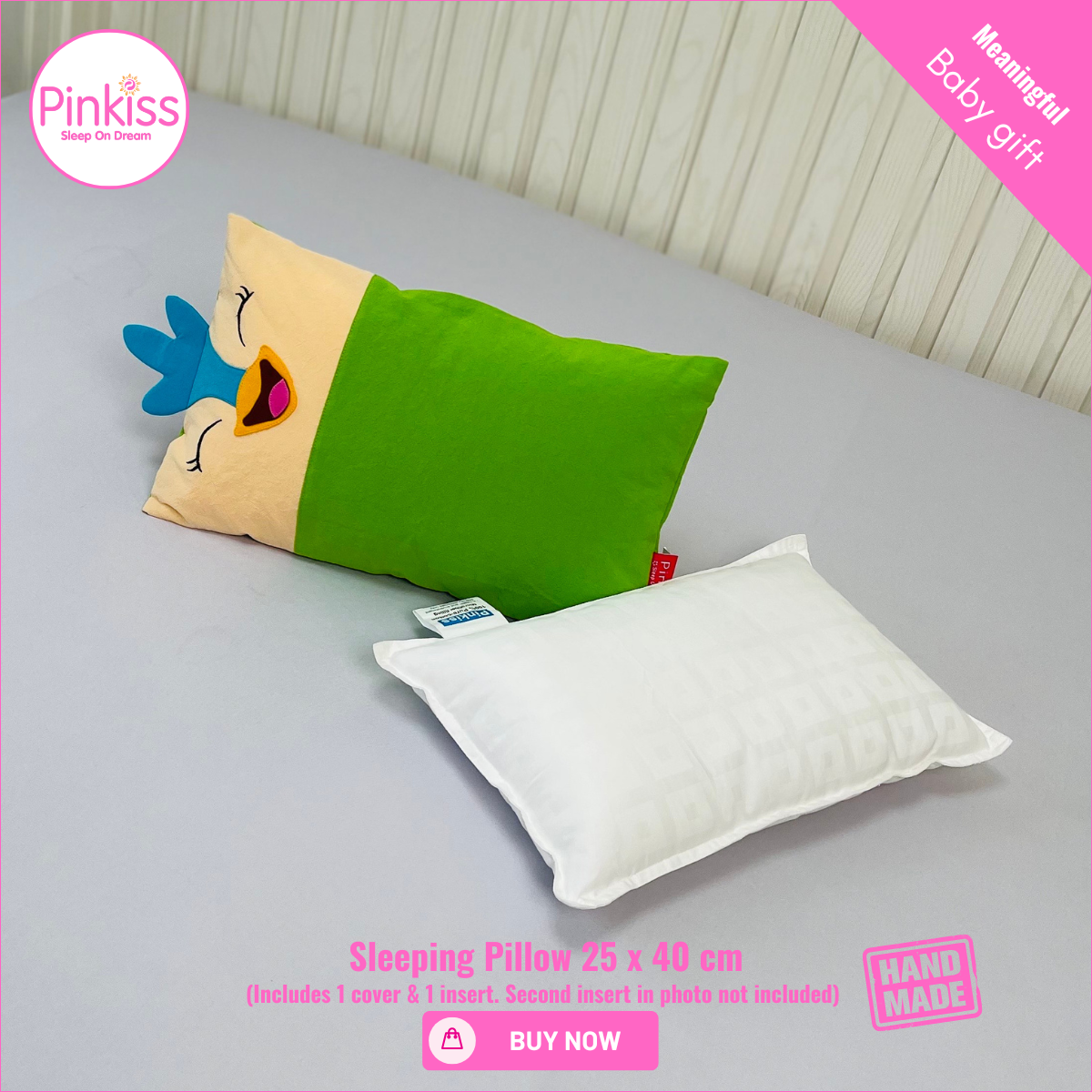 Toddler Sleep Pillow – Gentle, Playful & Supportive Comfort