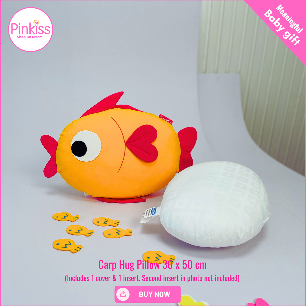 Carp Hug Pillow
