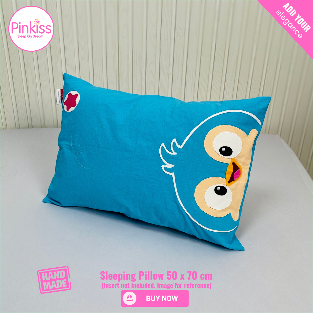 Classic Teen & Adult Pillowcase – Durable Comfort