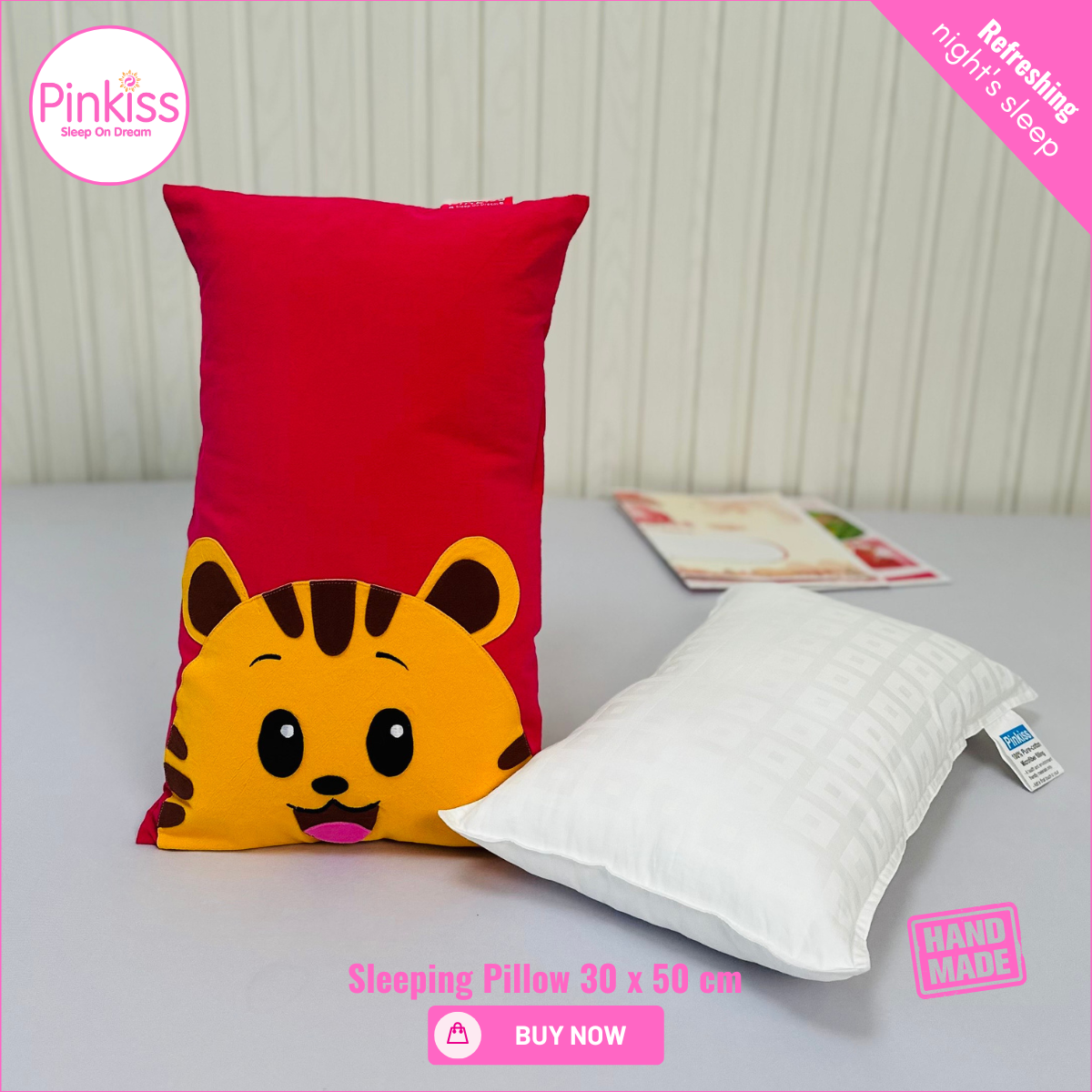 Toddler Sleep Pillow – Gentle, Playful & Supportive Comfort