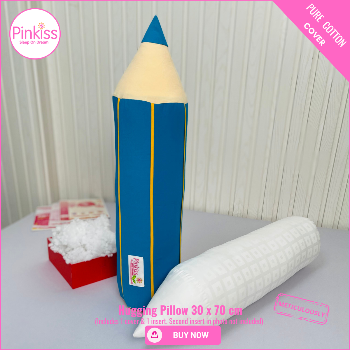 Pencil-Shaped Hugging Pillow