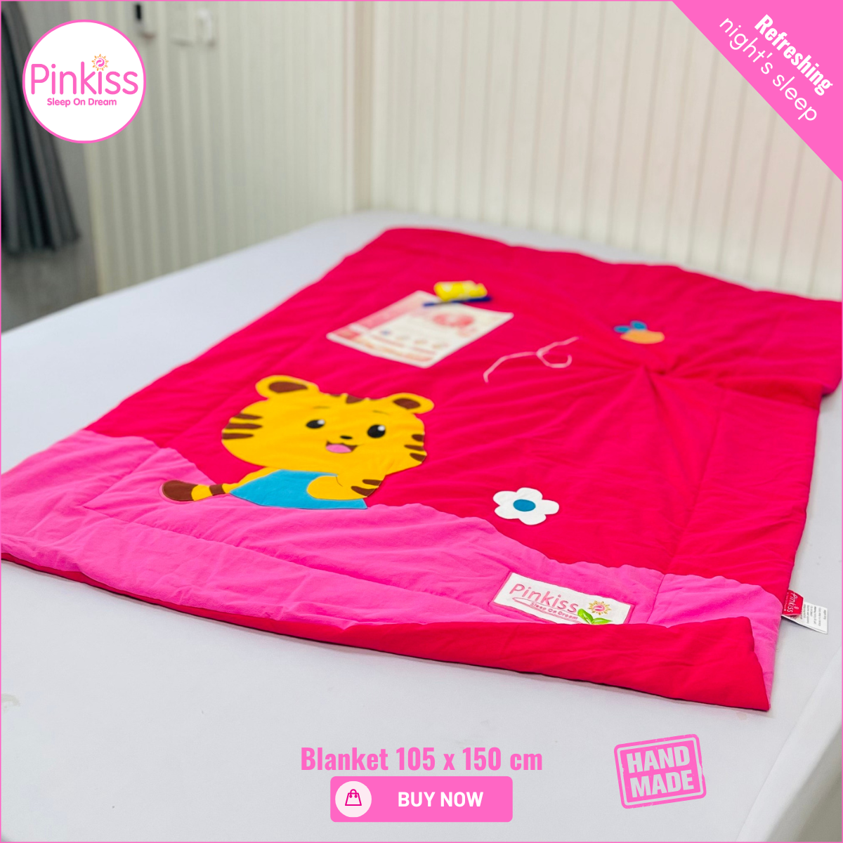 Kids Quilted Blanket – Soft, Warm & Dreamy Comfort