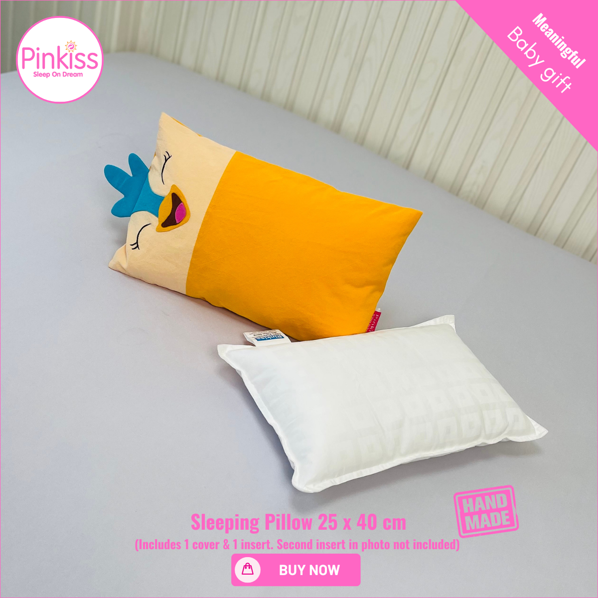 Toddler Sleep Pillow – Gentle, Playful & Supportive Comfort