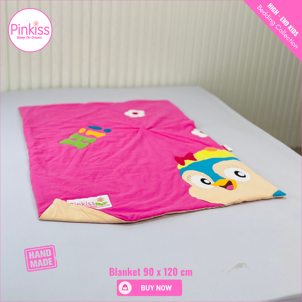 Kids Cotton Quilted Blanket