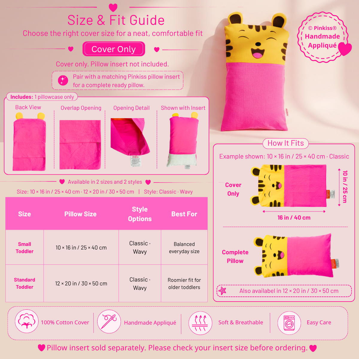 Toddler Pillowcase
