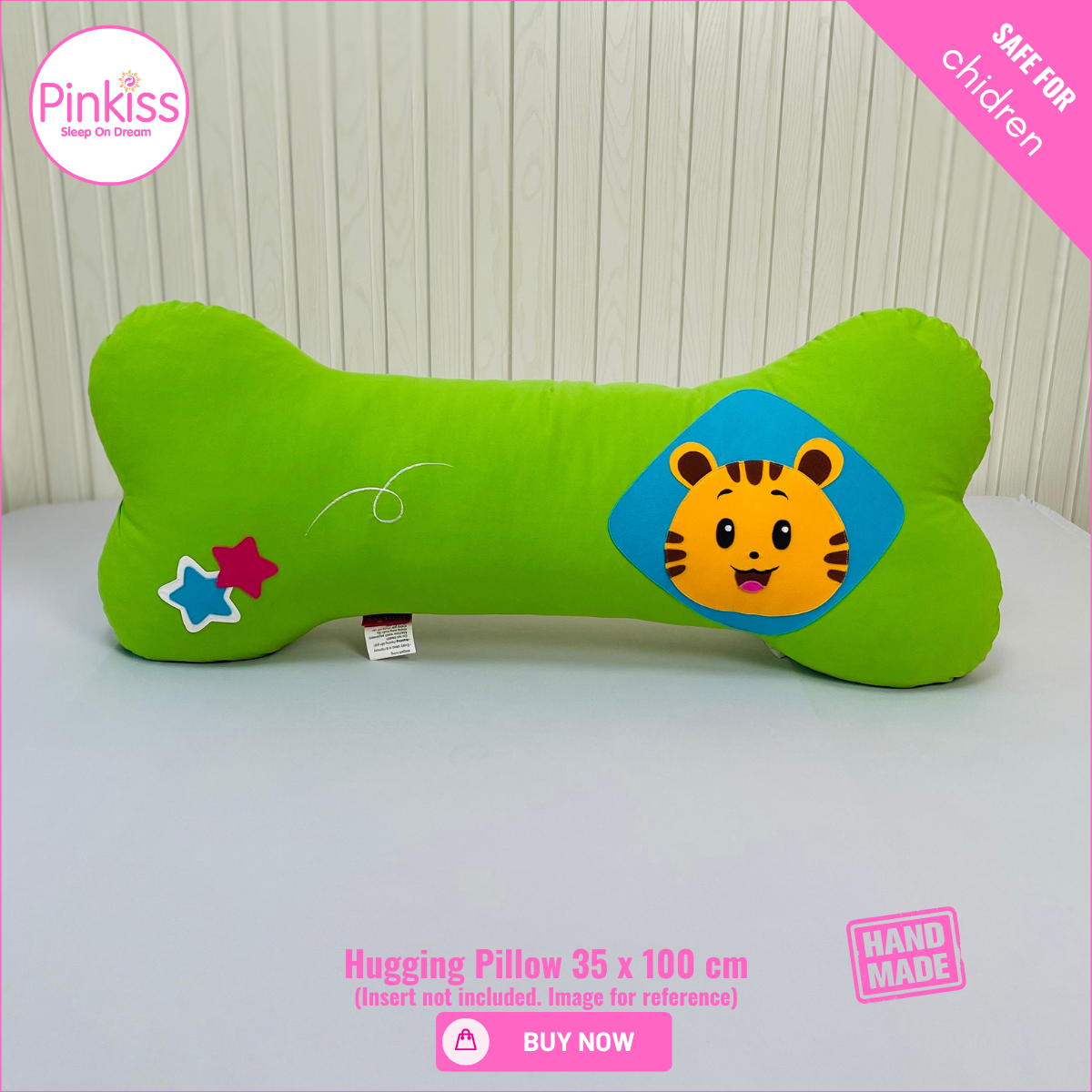 Bone-Shaped Hugging Pillowcase XL – 35 x 100 cm