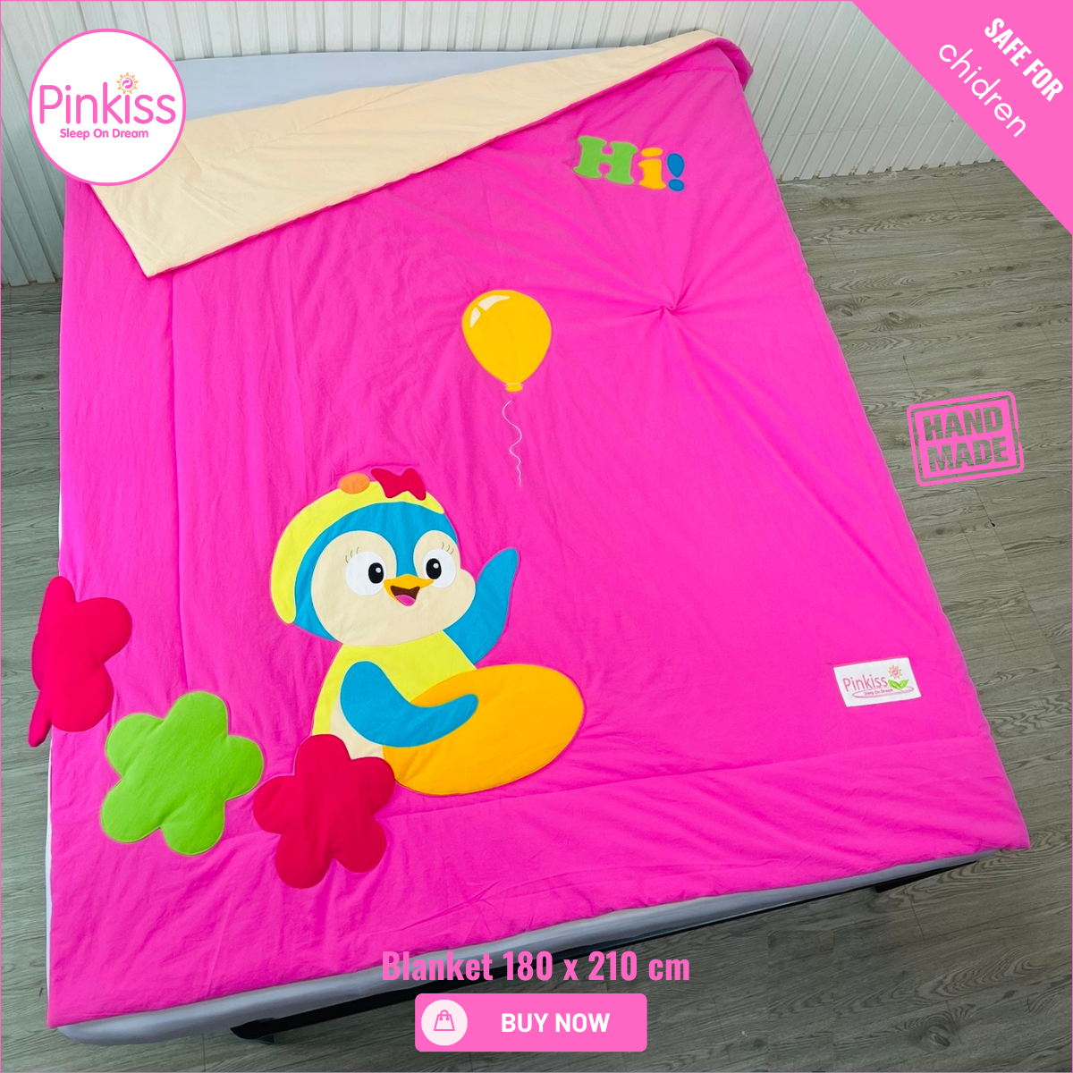 Teen & Adult Quilted Blanket – Gentle & Lasting Comfort