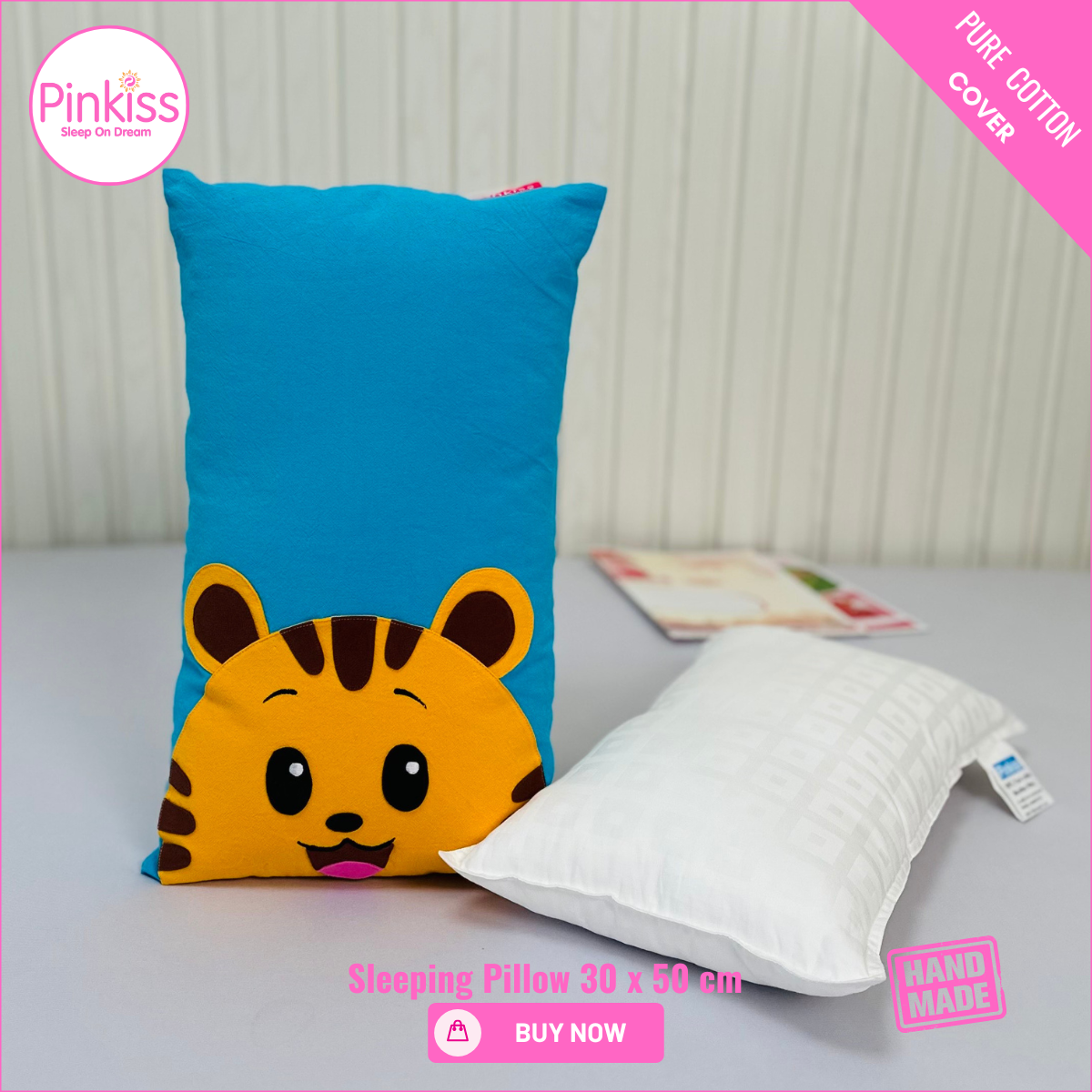Toddler Sleep Pillow – Gentle, Playful & Supportive Comfort