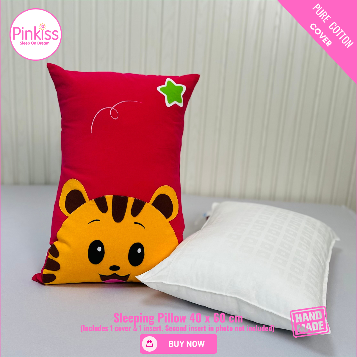 Kids Sleep Pillow – Comfy, Playful & Supportive