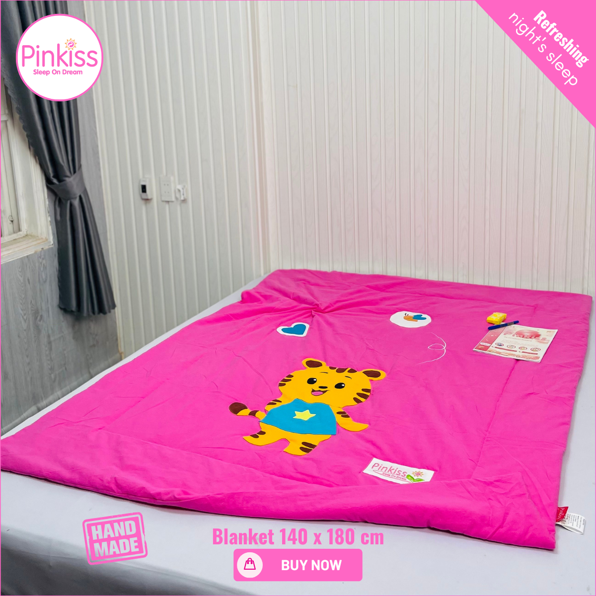 Kids Quilted Blanket – Soft, Warm & Dreamy Comfort