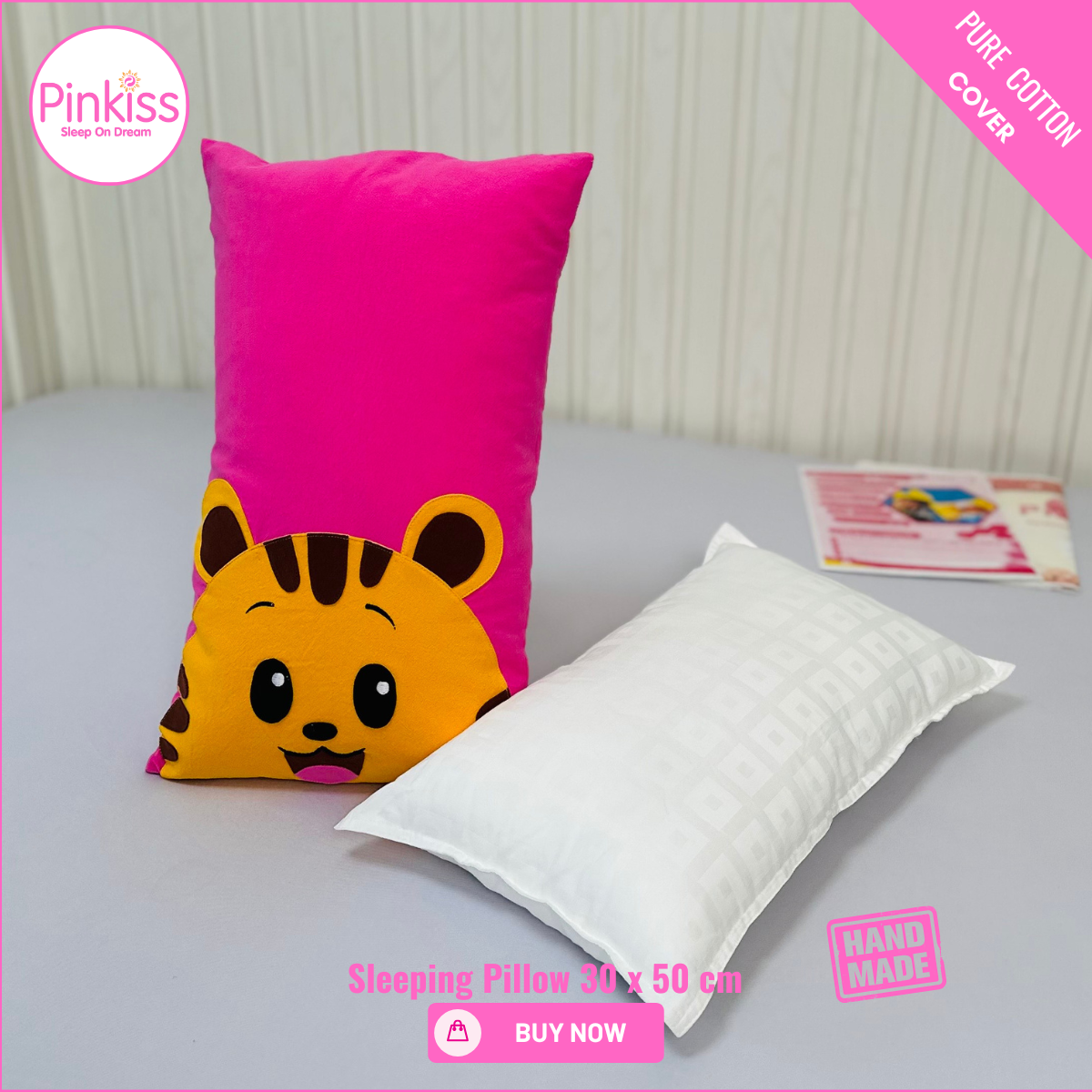 Toddler Sleep Pillow – Gentle, Playful & Supportive Comfort