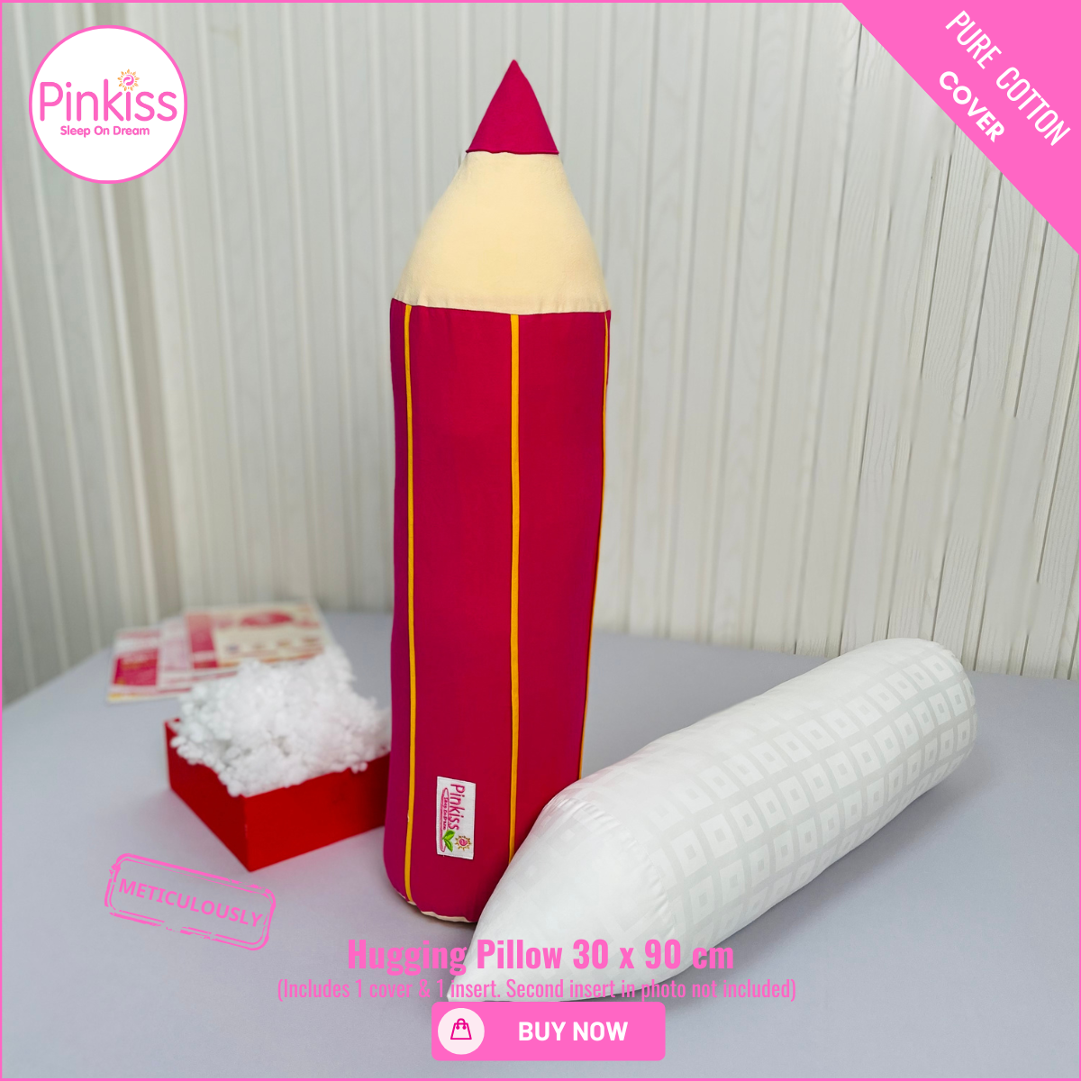 Pencil-Shaped Hugging Pillow