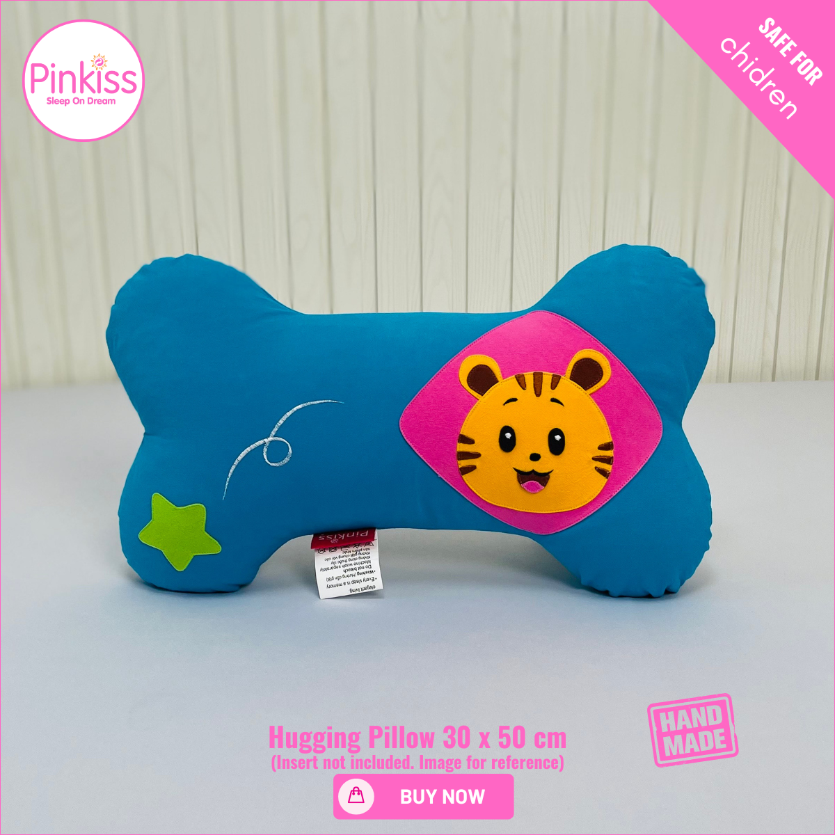 Bone-Shaped Hugging Pillowcase S – 30 x 50 cm