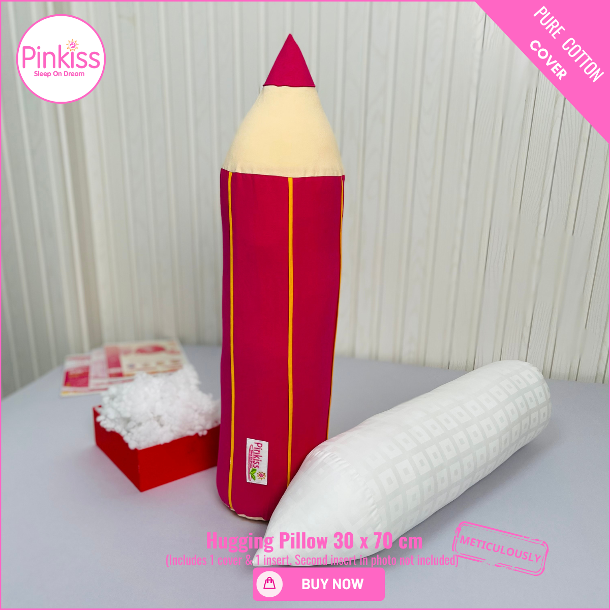 Pencil-Shaped Hugging Pillow