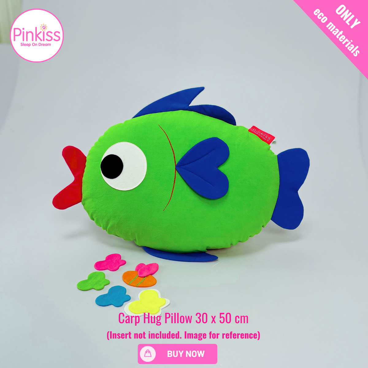 Carp Hug Pillowcase