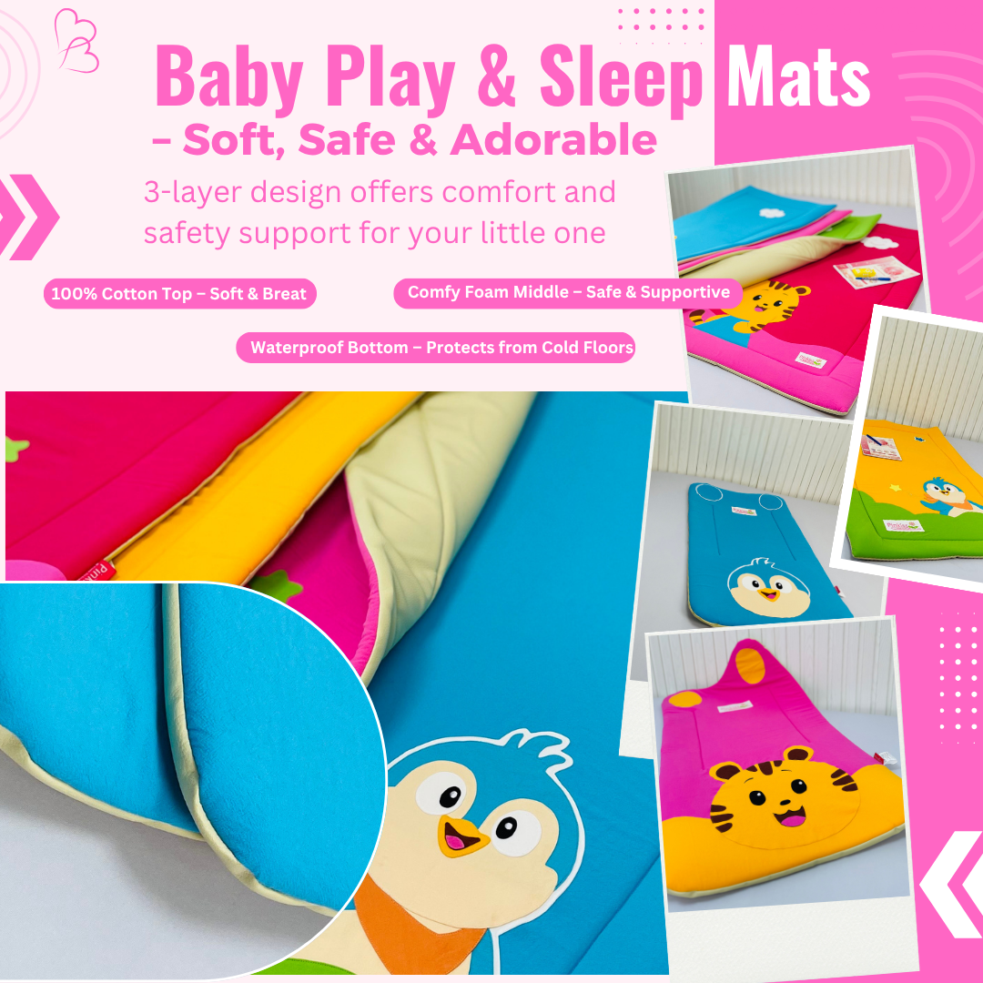 Baby Play & Sleep Mats – Soft, Safe & Adorable