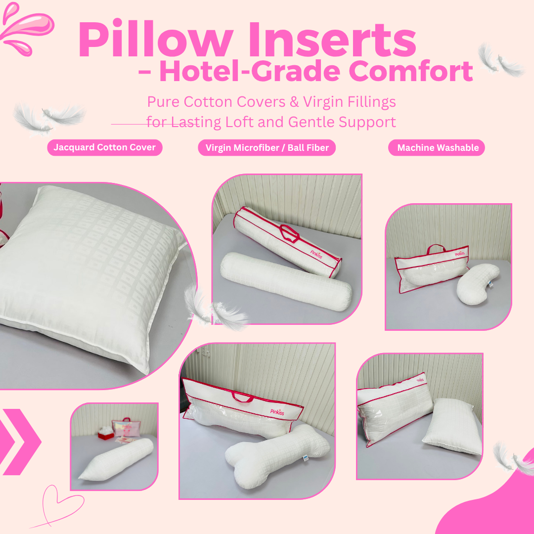 Pillow Inserts – Hotel-Grade Comfort