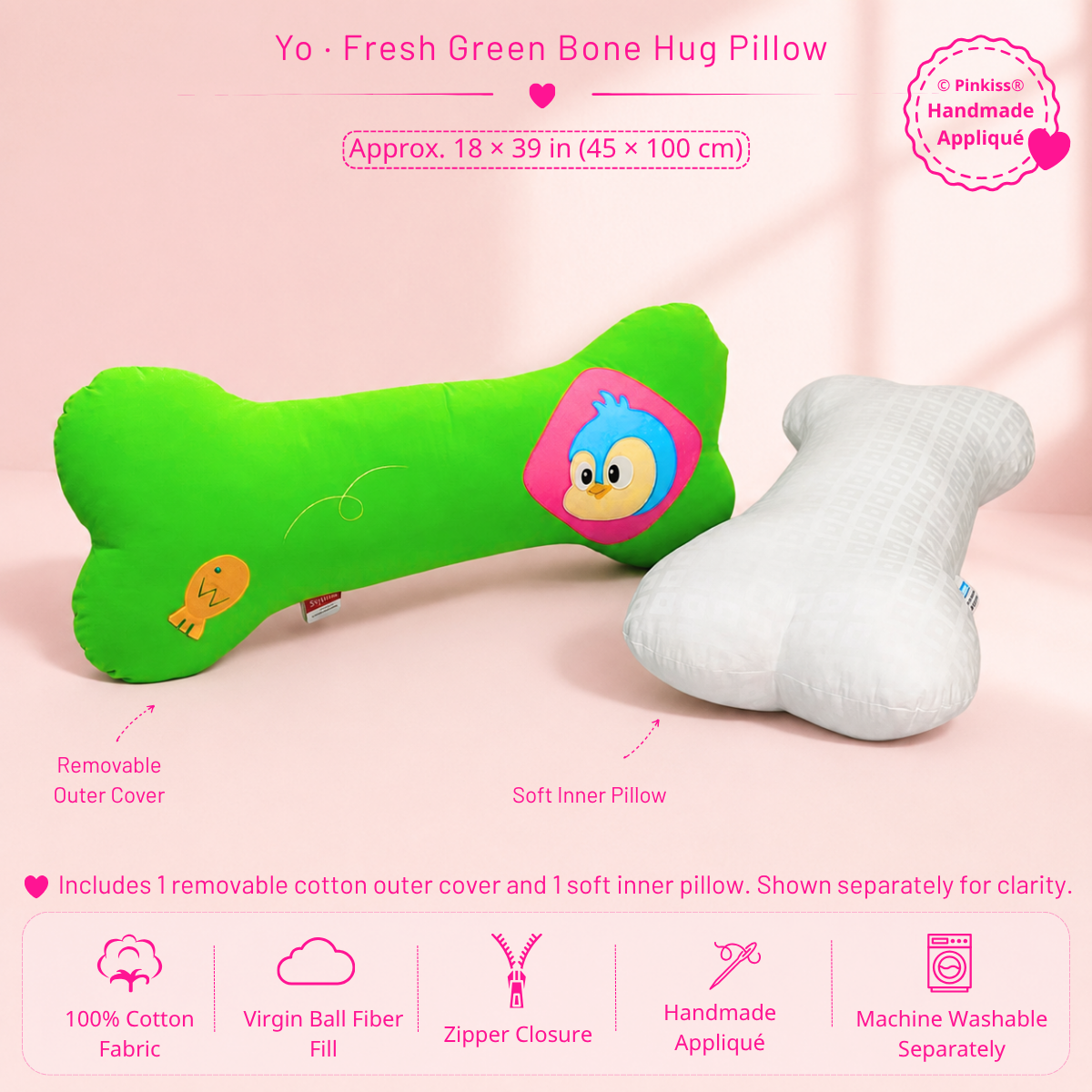 Bone Hug Pillow