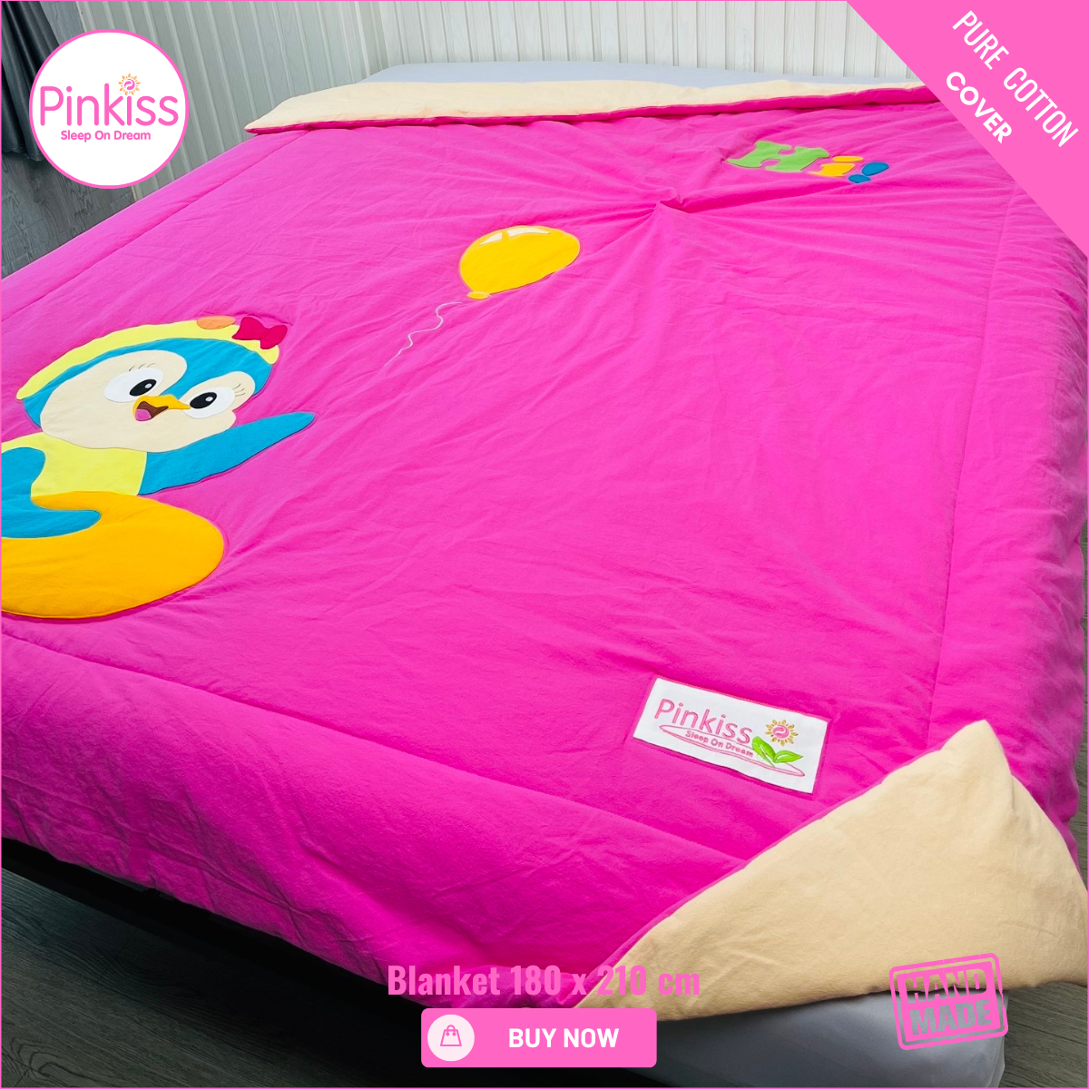 Teen & Adult Quilted Blanket – Gentle & Lasting Comfort