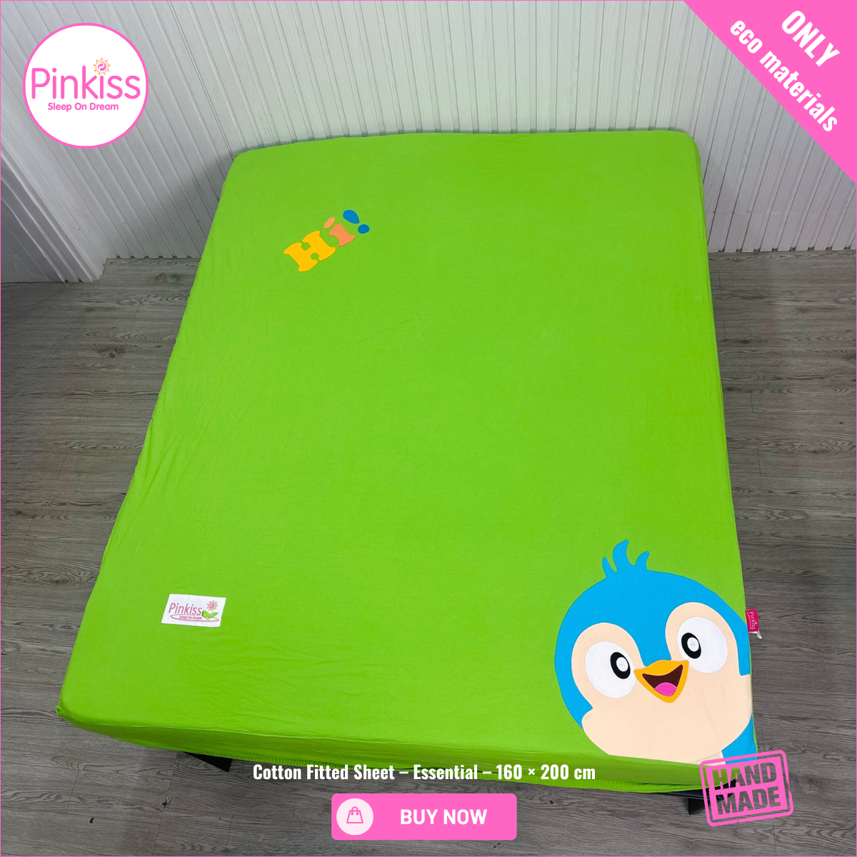 Cotton Fitted Sheet – Essential