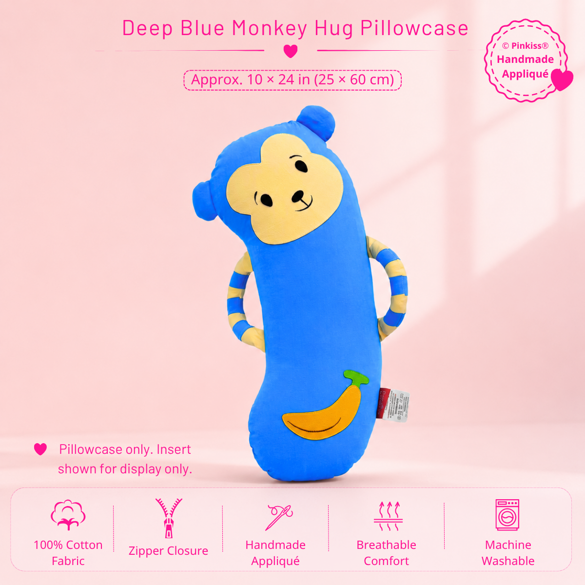 Monkey Hug Pillowcase
